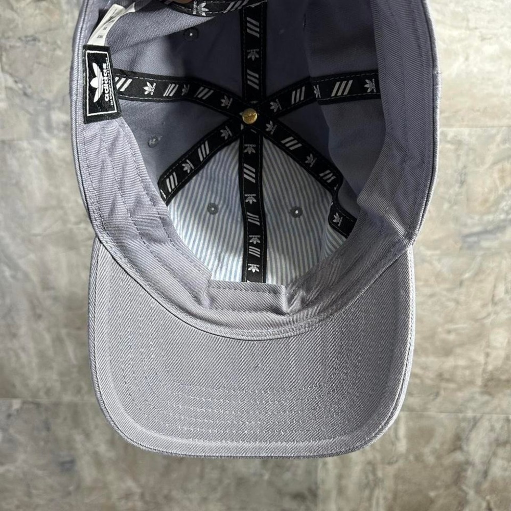 Adidas Hat Cap Adjustable Strapback Baseball Gray… - image 5